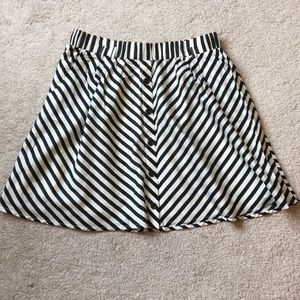 High waisted skirt